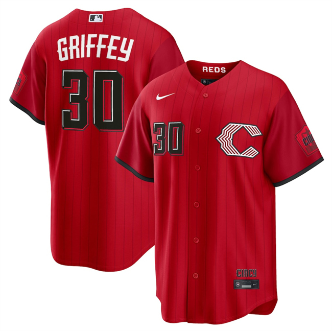 Men's Red Cincinnati Reds Active Player Custom 2026 City Connect Stadium Stitched Baseball Jersey
